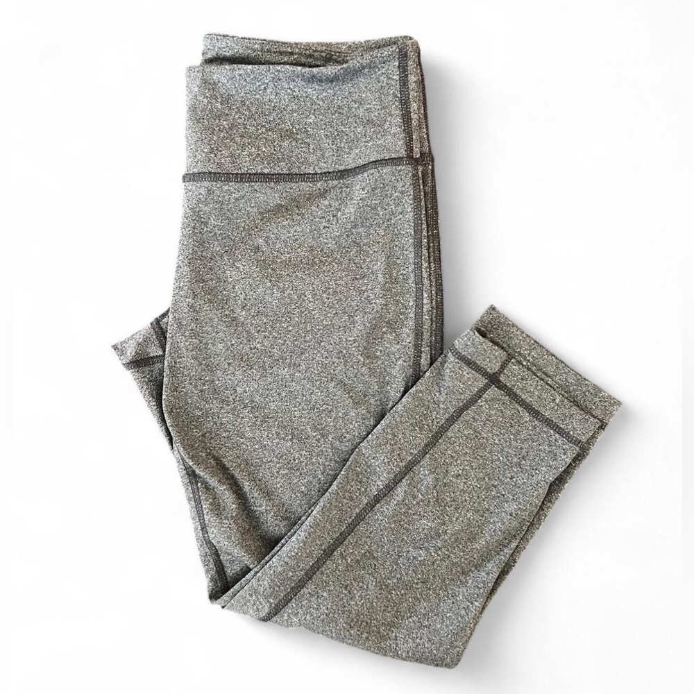 90 Degree by Reflex Activewear Women’s Capri Leggings in marled gray S